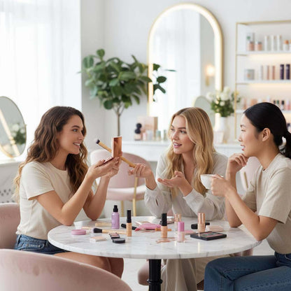 CC Undereye Color Corrector Cream with Free Blending Brush