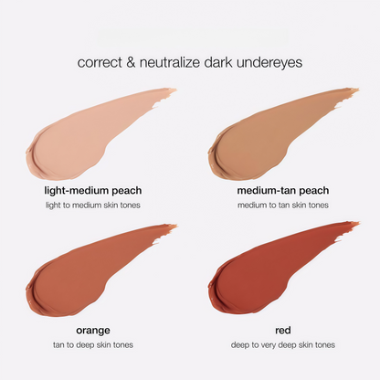 CC Undereye Color Corrector Cream with Free Blending Brush