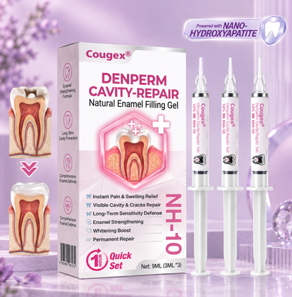 COUGEX® DenPerm – Natural Tooth Enamel Filling Gel for Caries Restoration