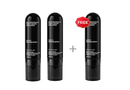Peach-scented volumizing & setting spray