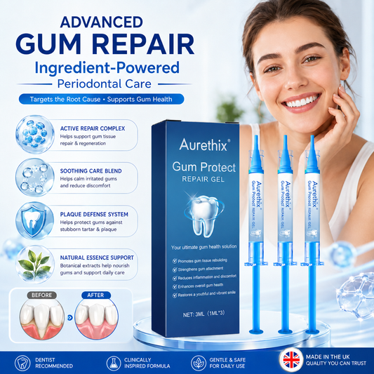 🇬🇧Aurethix® 🦷GumRevive periodontal repair gel💎💎💎