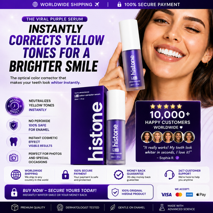 Histone® V34 Colour Corrector Serum – Instantly Brighter-Looking Smile