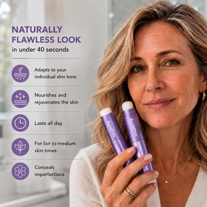 Aurethix®Changing Foundation Stick - The stick that makes mature skin glow again