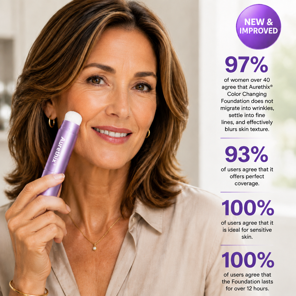 Aurethix®Changing Foundation Stick - The stick that makes mature skin glow again